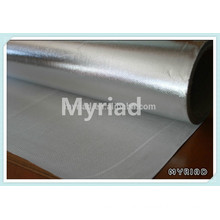 aluminum foil back fiberglass cloth,Aluminum foil fiberglass lamination,Reflective And Silver Roofing Material
